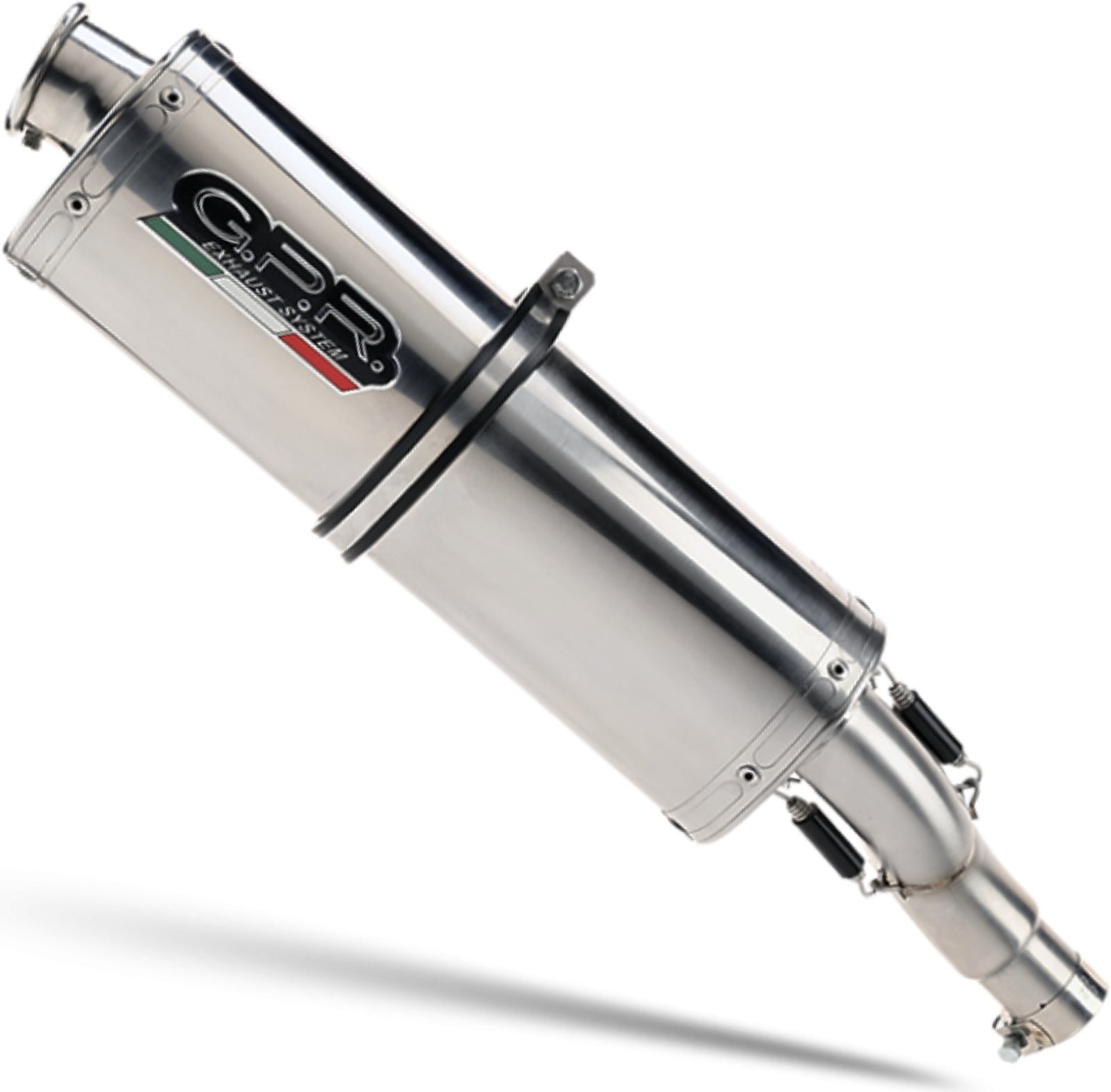Exhaust Tip With Noise Certification Trioval Stainless Steel - Gpr Compatible With Moto Guzzi Griso 1200 8V (2007-2016)