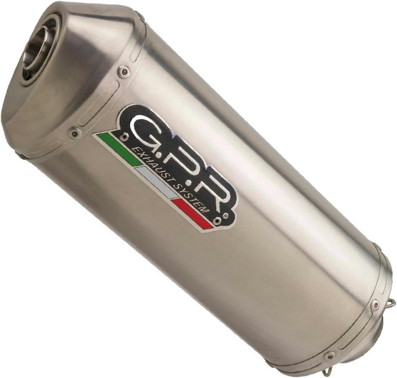 Catalytic Exhaust Tip With Sound Certification Evo4 Road - Gpr Compatible With Piaggio Mp3 500 Lt Hpe (2015-2020)