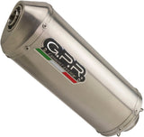 Exhaust Tip With Noise Certification Furore Aluminium Black - Gpr Compatible With Swm Rs 650 R (2017-2018)