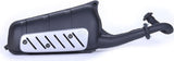 Complete Catalytic Exhaust System With Sound Certification Sito Stainless Steel - Leovince Compatible With Peugeot X-Fight 50 Kat Liquid (2001)