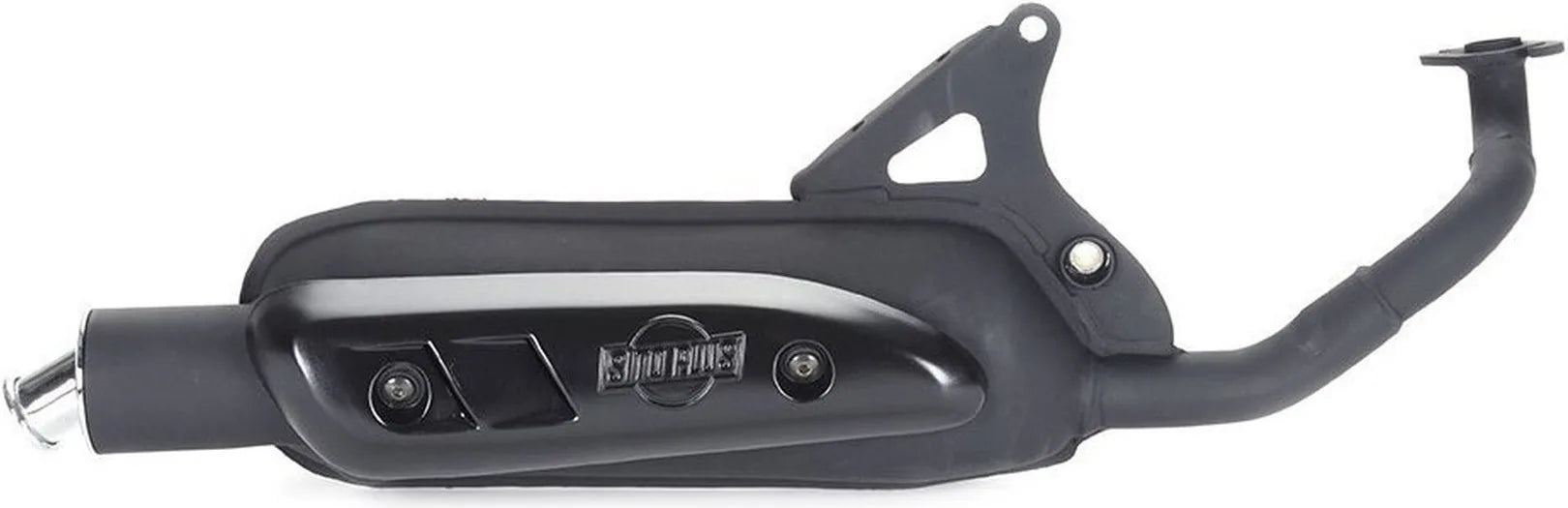 Sistema De Escape Completo Con Catalizador Y Homologación Acústica Sitoplus Acero - Leovince Compatible Con Malaguti F12 Phantom Air - Liquid (1994-1998)