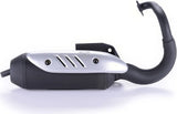 Sistema De Escape Completo Con Catalizador Y Homologación Acústica Sitoplus Acero - Leovince Compatible Con Peugeot Trekker 50 (1998-2000)