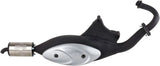 Sistema De Escape Completo Con Catalizador Y Homologación Acústica Sito Acero - Leovince Compatible Con Aprilia Sr 50 R Factory (2004-2012)