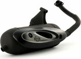 Sistema De Escape Completo Con Catalizador Y Homologación Acústica Nero Acero Fondo Carbono - Leovince Compatible Con Yamaha Xp 530 T-Max (2012-2016)