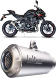 Tubo De Escape Con Homologación Acústica Lv-10 Titano Fondo Titano - Leovince Compatible Con Kawasaki Z 900 (2020-2024)