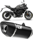 Tubo De Escape Con Homologación Acústica Lv-14 R Acero Negro Fondo Carbono - Leovince Compatible Con Honda Cb 1000 Hornet - Sp (2025-2026)