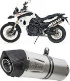 Tubo De Escape Con Homologación Acústica Nero Acero Fondo Carbono - Leovince Compatible Con Ktm 1050 Adventure (2015-2016)