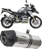 Tubo De Escape Con Homologación Acústica Lv-10 Acero Full Negro Fondo Acero Negro - Leovince Compatible Con Kawasaki Z 900 (2017-2019)