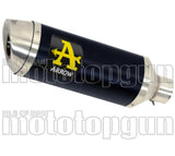 Tubo De Escape Con Homologación Acústica Thunder Aluminio Negro Acero - Arrow Special Parts Compatible Con Honda Cbr 650 R (2019-2023)