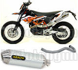 Sistema De Escape Completo Con Catalizador Y Homologación Acústica Race-Tech Titanio Acero - Arrow Special Parts Compatible Con Ktm 690 Smc R (2019-2024)
