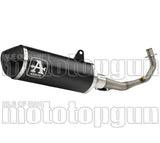 Sistema De Escape Completo Con Catalizador Y Homologación Acústica Urban Aluminio Negro Acero Negro - Arrow Special Parts Compatible Con Piaggio Medley 150 S Abs (2020-2024)