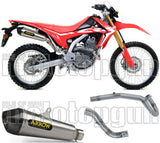 Sistema De Escape Completo Con Catalizador Y Homologación Acústica X-Kone Nichrom Carbono - Arrow Special Parts Compatible Con Honda Crf 300 L (2021-2024)