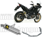 Sistema De Escape Completo Sin Catalizador Y Con Homologación Acústica Maxi Race-Tech Aluminio Acero - Arrow Special Parts Compatible Con Honda Crf 1100 L Africa Twin Adventure Sports (2020-2023)