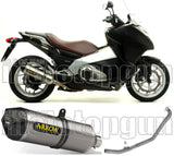 Sistema De Escape Completo Sin Catalizador Y Con Homologación Acústica Race-Tech Aluminio Carbono - Arrow Special Parts Compatible Con Honda Nc 750 X (2014-2020)