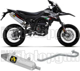 Sistema De Escape Completo Sin Catalizador Y Con Homologación Acústica Thunder Aluminio Acero - Arrow Special Parts Compatible Con Um Dsr Ex 125 (2018-2020)