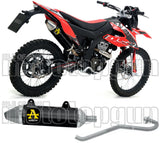 Complete Non-Catalytic Exhaust System With Sound Certification Thunder Black Aluminium Stainless Steel - Arrow Special Parts Compatible With Um Dsr Ex 125 (2018-2020)