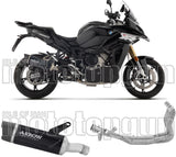 Sistema De Escape Completo Sin Catalizador Y Con Homologación Acústica Indy-Race Evo Aluminio Negro Fondo Carby - Arrow Special Parts Compatible Con Bmw S 1000 Xr (2024-2026)