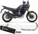 Sistema De Escape Completo Sin Catalizador Y Con Homologación Acústica Indy-Race Evo Aluminio Negro Fondo Acero - Arrow Special Parts Compatible Con Voge Valico 800 Dsx Rally (2025-2026)