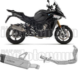Sistema De Escape Completo Sin Catalizador Y Con Homologación Acústica Indy-Race Evo Titanio Fondo Carby - Arrow Special Parts Compatible Con Bmw S 1000 Xr (2024-2026)