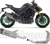 Sistema De Escape Completo Sin Catalizador Y Con Homologación Acústica Indy-Race Evo Titanio Fondo Carby - Arrow Special Parts Compatible Con Kawasaki Z 1100 Se (2025-2026)