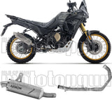 Sistema De Escape Completo Sin Catalizador Y Con Homologación Acústica Indy-Race Evo Aluminio Negro Fondo Carby - Arrow Special Parts Compatible Con Voge Valico 800 Dsx Rally (2025-2026)