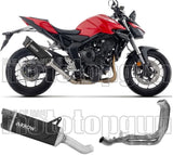 Sistema De Escape Completo Sin Catalizador Y Con Homologación Acústica Indy-Race Evo Aluminio Negro Fondo Carby - Arrow Special Parts Compatible Con Honda Cb 1000 Hornet Sp (2025-2026)