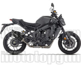 Sistema De Escape Completo Sin Catalizador Y Con Homologación Acústica Indy-Race Evo Aluminio Negro Fondo Carby - Arrow Special Parts Compatible Con Yamaha Mt-09 Sp 35Kw (2024-2026)