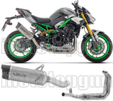 Sistema De Escape Completo Sin Catalizador Y Con Homologación Acústica Indy-Race Evo Full Titanio Fondo Carby - Arrow Special Parts Compatible Con Kawasaki Z900 (2025-2026)