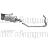 Sistema De Escape Completo Sin Catalizador Y Con Homologación Acústica Indy-Race Evo Titanio Carbono - Arrow Special Parts Compatible Con Kawasaki Ninja 500 (2024-2026)