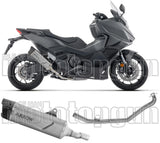 Sistema De Escape Completo Sin Catalizador Y Con Homologación Acústica Indy-Race Evo Titanio Fondo Carby - Arrow Special Parts Compatible Con Honda Forza 750 (2025-2026)