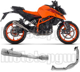 Sistema De Escape Completo Sin Catalizador Y Con Homologación Acústica Pro-Race Nichrom - Arrow Special Parts Compatible Con Ktm 390 Duke (2024-2026)