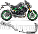 Sistema De Escape Completo Sin Catalizador Y Con Homologación Acústica Pro-Race Nichrom - Arrow Special Parts Compatible Con Kawasaki Z 900 (2025-2026)