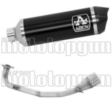 Sistema De Escape Completo Con Catalizador Y Homologación Acústica Urban Aluminio Negro Carbono - Arrow Special Parts Compatible Con Honda Pcx 125 (2021-2024)