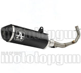 Sistema De Escape Completo Con Catalizador Y Homologación Acústica Urban Aluminio Negro Acero Negro - Arrow Special Parts Compatible Con Piaggio Vespa Primavera 125 3V (2021-2023)