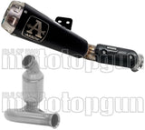 Tubo De Escape Sin Homologación Acústica Pro-Race Nichrom Negro - Arrow Special Parts Compatible Con Ktm 790 Duke (2025-2026)