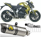 Tubo De Escape Sin Catalizador Y Con Homologación Acústica Thunder Titanio Carbono - Arrow Special Parts Compatible Con Honda Cb 1000 R (2008-2017)