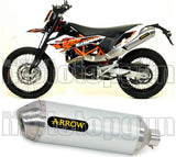 Tubo De Escape Con Catalizador Y Homologación Acústica Race-Tech Aluminio Acero - Arrow Special Parts Compatible Con Ktm 690 Enduro (2009-2016)