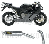 Tubo De Escape Sin Catalizador Y Con Homologación Acústica Maxi Race-Tech Aluminio Acero - Arrow Special Parts Compatible Con Honda Cbr 1000 Rr (2004-2007)