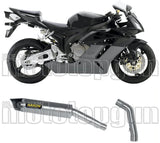 Tubo De Escape Sin Catalizador Y Con Homologación Acústica Maxi Race-Tech Titanio Carbono - Arrow Special Parts Compatible Con Honda Cbr 1000 Rr (2004-2007)