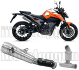 Tubo De Escape Sin Catalizador Y Con Homologación Acústica Pro-Race Nichrom Acero - Arrow Special Parts Compatible Con Ktm 790 Duke (2018-2020)