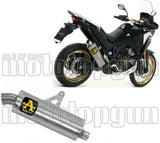 Tubo De Escape Con Homologación Acústica Maxi Race-Tech Aluminio Acero - Arrow Special Parts Compatible Con Honda Crf 1100 L Africa Twin Adventure Sports (2020-2023)