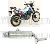 Tubo De Escape Con Homologación Acústica Paris Dacar Acero Acero - Arrow Special Parts Compatible Con Suzuki Dr 600 S (1985-1990)