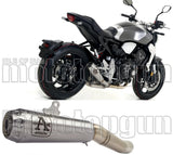 Tubo De Escape Con Homologación Acústica Pro-Race Titanio Titanio - Arrow Special Parts Compatible Con Honda Cb 1000 R (2018-2024)