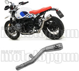 Tubo De Escape Con Homologación Acústica Pro-Race Nichrom Acero - Arrow Special Parts Compatible Con Bmw R Nine T 1200 Urban Gs (2017-2020)