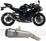 Tubo De Escape Con Homologación Acústica Pro-Race Nichrom Acero - Arrow Special Parts Compatible Con Kawasaki Z 400 (2023)