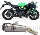 Tubo De Escape Con Homologación Acústica Pro-Race Nichrom Acero - Arrow Special Parts Compatible Con Kawasaki Zx 6R 636 (2019-2020)