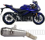 Tubo De Escape Con Homologación Acústica Pro-Race Nichrom Acero - Arrow Special Parts Compatible Con Yamaha Yzf-R3 (2019-2020)