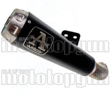 Tubo De Escape Con Homologación Acústica Pro-Race Nichrom Negro Acero - Arrow Special Parts Compatible Con Ktm 790 Duke (2018-2020)
