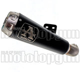 Tubo De Escape Con Homologación Acústica Pro-Race Nichrom Negro Acero - Arrow Special Parts Compatible Con Suzuki Gsx-S 750 (2017-2020)