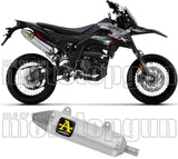 Tubo De Escape Con Homologación Acústica Thunder Aluminio Acero - Arrow Special Parts Compatible Con Um Dsr Ex 125 (2018-2020)